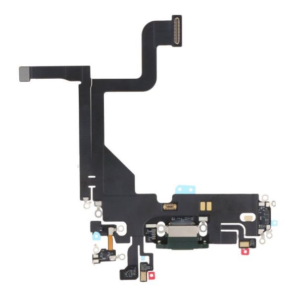 Nappe Connecteur de charge Lightning iPhone 13 Pro - Vert