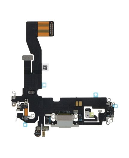 Nappe Connecteur de charge Lightning iPhone 12 et 12 Pro - Blanc