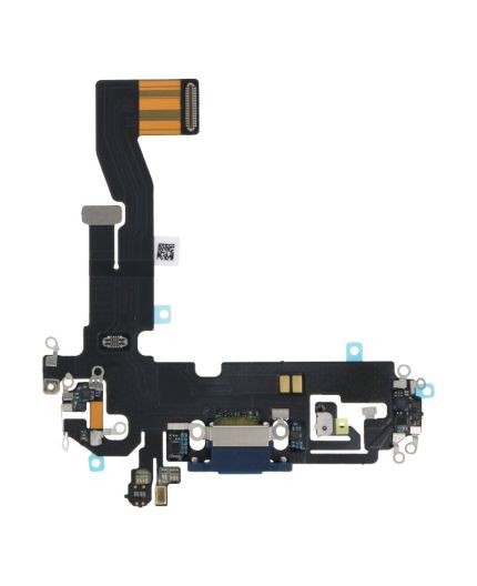 Nappe Connecteur de charge Lightning iPhone 12 et 12 Pro - Bleu