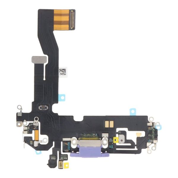 Nappe Connecteur de charge Lightning iPhone 12 - Mauve