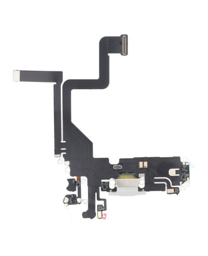 Nappe Connecteur de charge Lightning iPhone 14 Pro - Argent