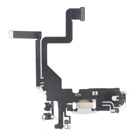 Nappe Connecteur de charge Lightning iPhone 14 Pro - Argent