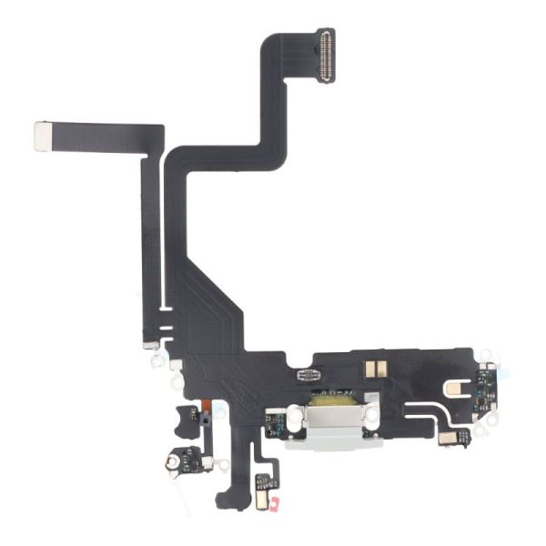 Nappe Connecteur de charge Lightning iPhone 14 Pro - Argent