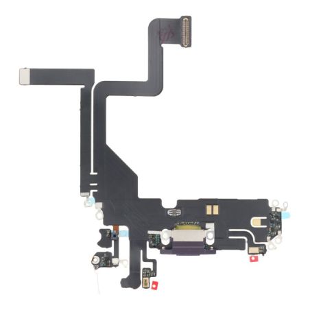 Nappe Connecteur de charge Lightning iPhone 14 Pro - Violet