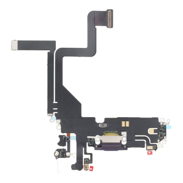 Nappe Connecteur de charge Lightning iPhone 14 Pro - Violet