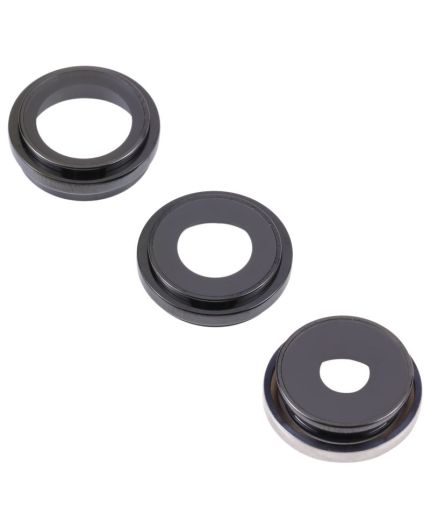Lentille caméra arriére avec contour iPhone 14 Pro et 14 Pro Max - Argent