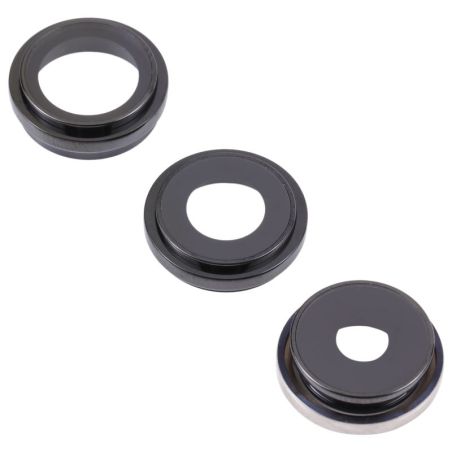 Lentille caméra arriére avec contour iPhone 14 Pro et 14 Pro Max - Argent