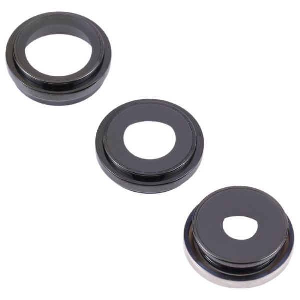 Lentille caméra arriére avec contour iPhone 14 Pro et 14 Pro Max - Argent