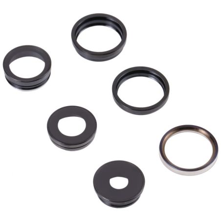 Lentille caméra arriére avec contour iPhone 14 Pro et 14 Pro Max - Argent