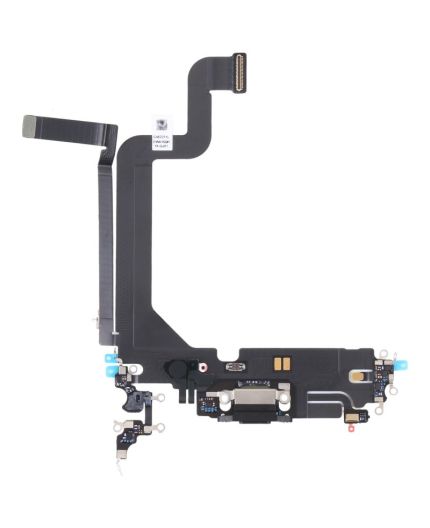 Nappe Connecteur de charge Lightning iPhone 14 Pro Max - Noir