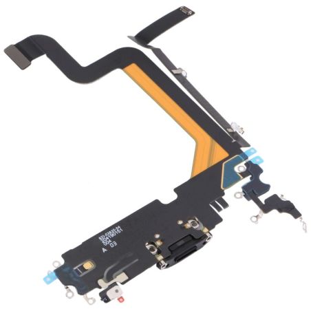 Nappe Connecteur de charge Lightning iPhone 14 Pro Max - Noir