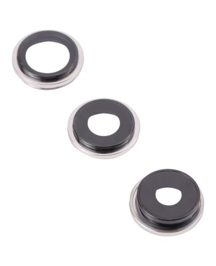 Lentille caméra arriére avec contour iPhone 13 Pro et 13 Pro Max - Argent
