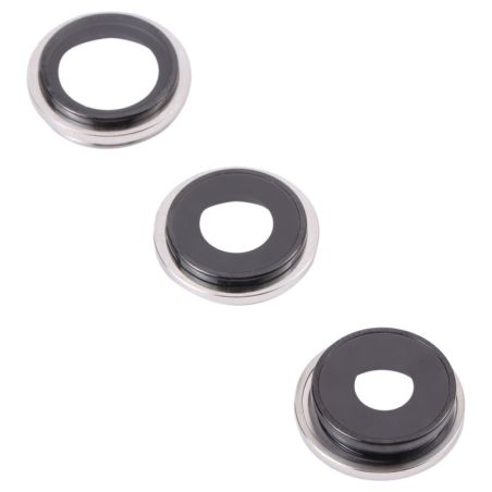 Lentille caméra arriére avec contour iPhone 13 Pro et 13 Pro Max - Argent