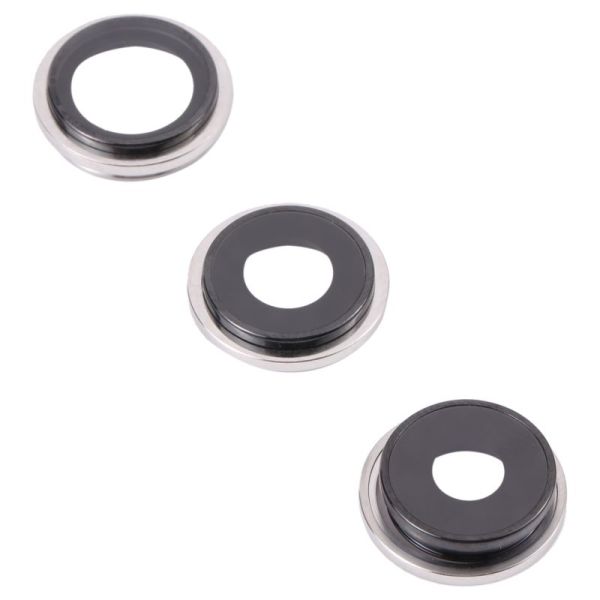 Lentille caméra arriére avec contour iPhone 13 Pro et 13 Pro Max - Argent