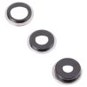 Lentille caméra arriére avec contour iPhone 13 Pro et 13 Pro Max - Argent