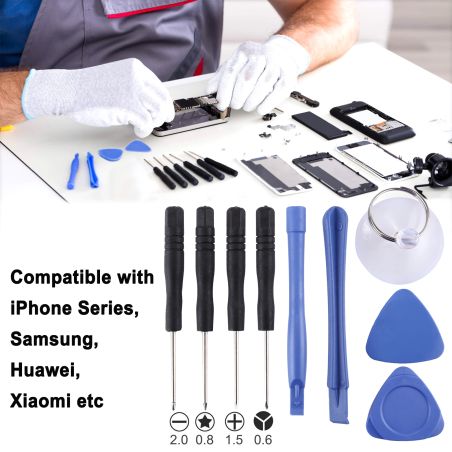 Xtreme Kit outils de réparation pour smartphone et tablette (10 pièces) 