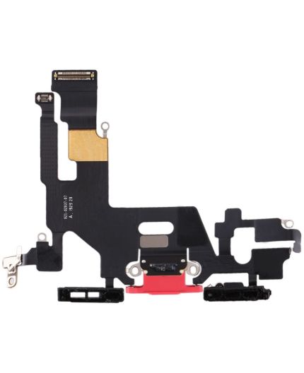 Nappe Connecteur de Charge iPhone 11 - Rouge