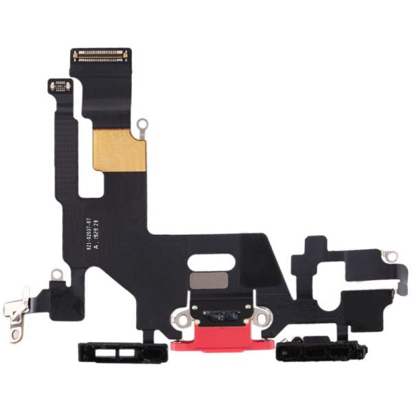 Nappe Connecteur de Charge iPhone 11 - Rouge