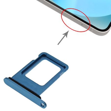 Tiroir Sim iPhone 13 - Bleu