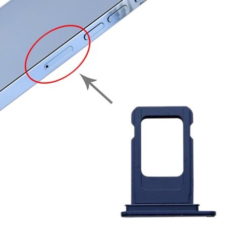 Tiroir Sim iPhone 13 Pro et 13 Pro Max - Bleu