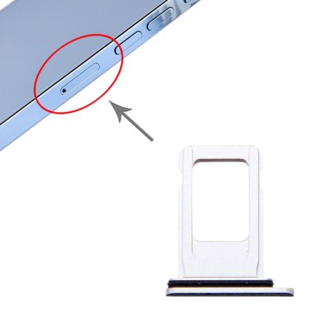 Tiroir Sim iPhone 13 Pro et 13 Pro Max - Argent