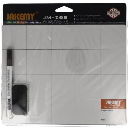 Jakemy JM-Z09 Tapis Magnétique avec marqueur pour réparation mobiles
