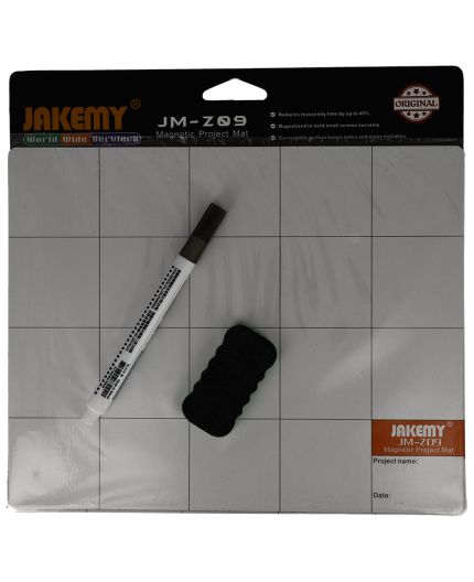 Jakemy JM-Z09 Tapis Magnétique avec marqueur pour réparation mobiles