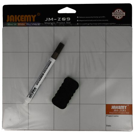 Jakemy JM-Z09 Tapis Magnétique avec marqueur pour réparation mobiles
