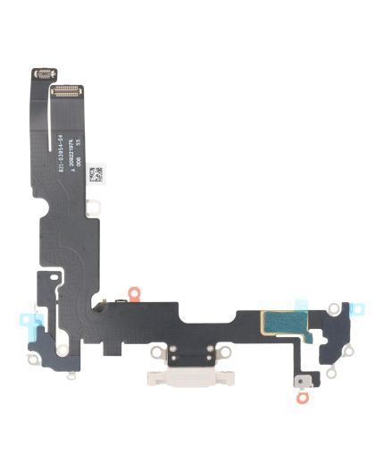 Nappe Connecteur de charge Lightning iPhone 14 Plus - Blanc