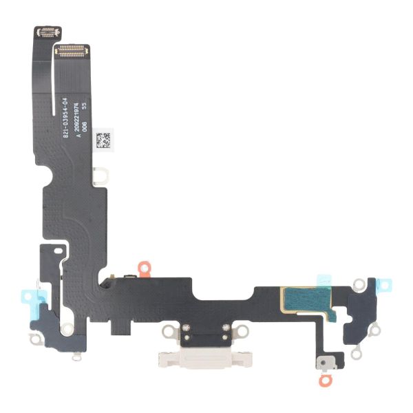 Nappe Connecteur de charge Lightning iPhone 14 Plus - Blanc