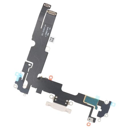 Nappe Connecteur de charge Lightning iPhone 14 Plus - Blanc