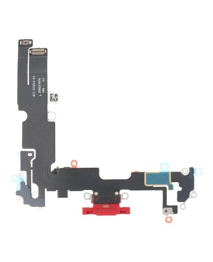 Nappe Connecteur de charge Lightning iPhone 14 Plus - Rouge