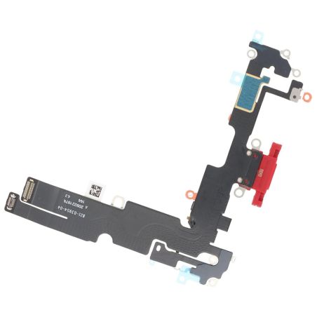 Nappe Connecteur de charge Lightning iPhone 14 Plus - Rouge