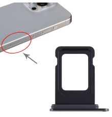 Tiroir Sim iPhone 15 Pro et 15 Pro Max - Noir