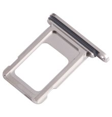 Tiroir Sim iPhone 15 Pro et 15 Pro Max - Blanc