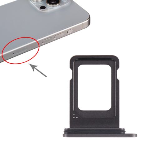 Tiroir Sim iPhone 15 Pro et 15 Pro Max - Bleu