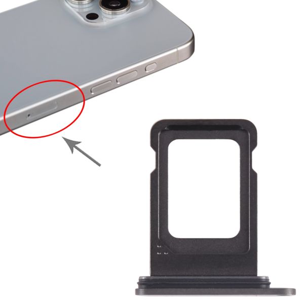 Tiroir Sim iPhone 15 Pro et 15 Pro Max - Bleu