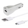 Chargeur Voiture Complet Original Samsung - Blanc