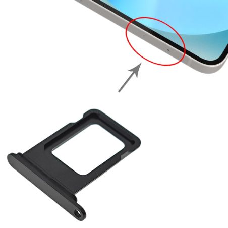 Tiroir Sim iPhone 14 et 14 Plus - Noir