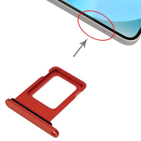 Tiroir Sim iPhone 14 et 14 Plus - Rouge