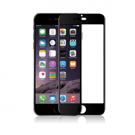 Film de Protection 3D en Verre Trempé pour iPhone 7 - Noir