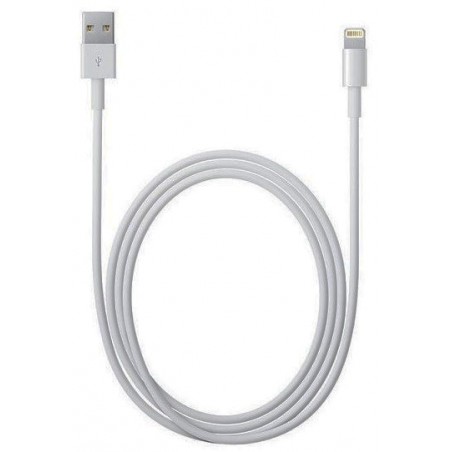 Câble Lightning vers USB MD818ZM/A d'Origine (1m) - Blanc