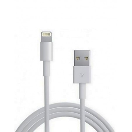 Câble Lightning - Chargement et Synchronisation MD818ZM/A - Blanc (1M) Boîte d'Origine