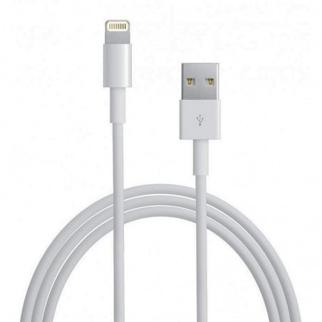 Câble Lightning vers USB - Chargement et Synchronisation MD818ZM/A - Blanc (1M) Boîte d'Origine
