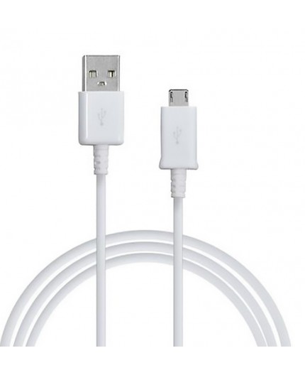 CÂBLE USB ORIGINAL SAMSUNG BLANC S4 / NOTE2 / NOTE4  1,50 METRE BLANC