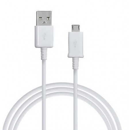 CÂBLE USB ORIGINAL SAMSUNG BLANC S4 / NOTE2 / NOTE4 1,50 METRE BLANC