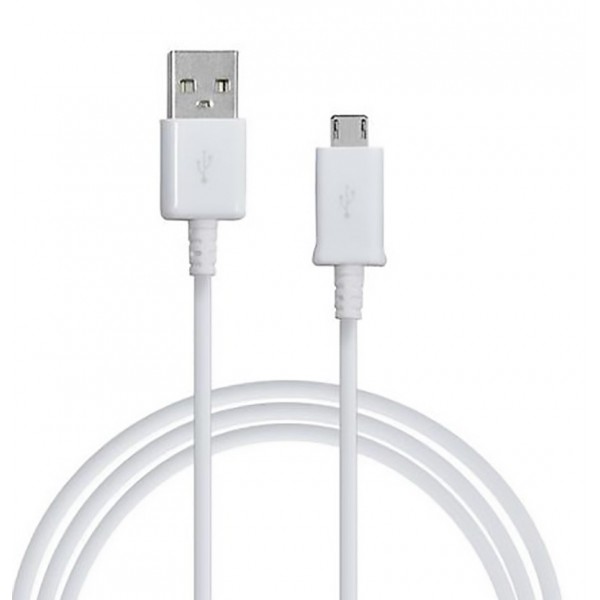 CÂBLE USB ORIGINAL SAMSUNG BLANC S4 / NOTE2 / NOTE4  1,50 METRE BLANC