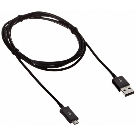 Câble USB Original de Chargement ECB-DUEBE Samsung S4/Note 2/Note 4 - Noir (1.50 M)