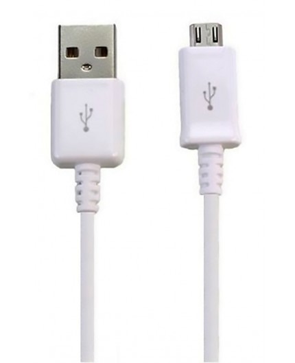 Câble USB Original de Chargement ECB-DU4AWE Samsung S4/Note 2/Note 4 - Blanc (1 M) avec boîte d'origine