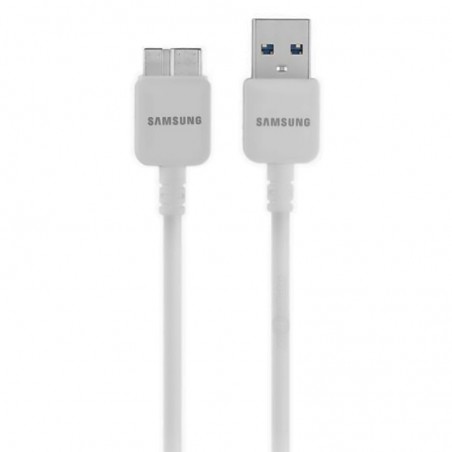 Câble ET-DQ10YOWE de Chargement Samsung Galaxy S5 et Note 3 Origine - Blanc (1 M)